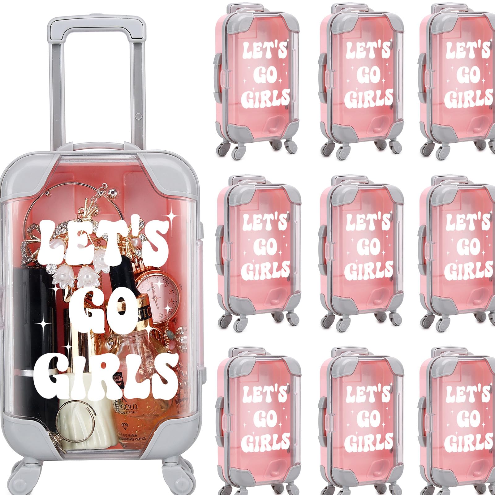 Amazon.com: AIOMOB 10 Pack Mini Suitcase Party Favor Gift Box