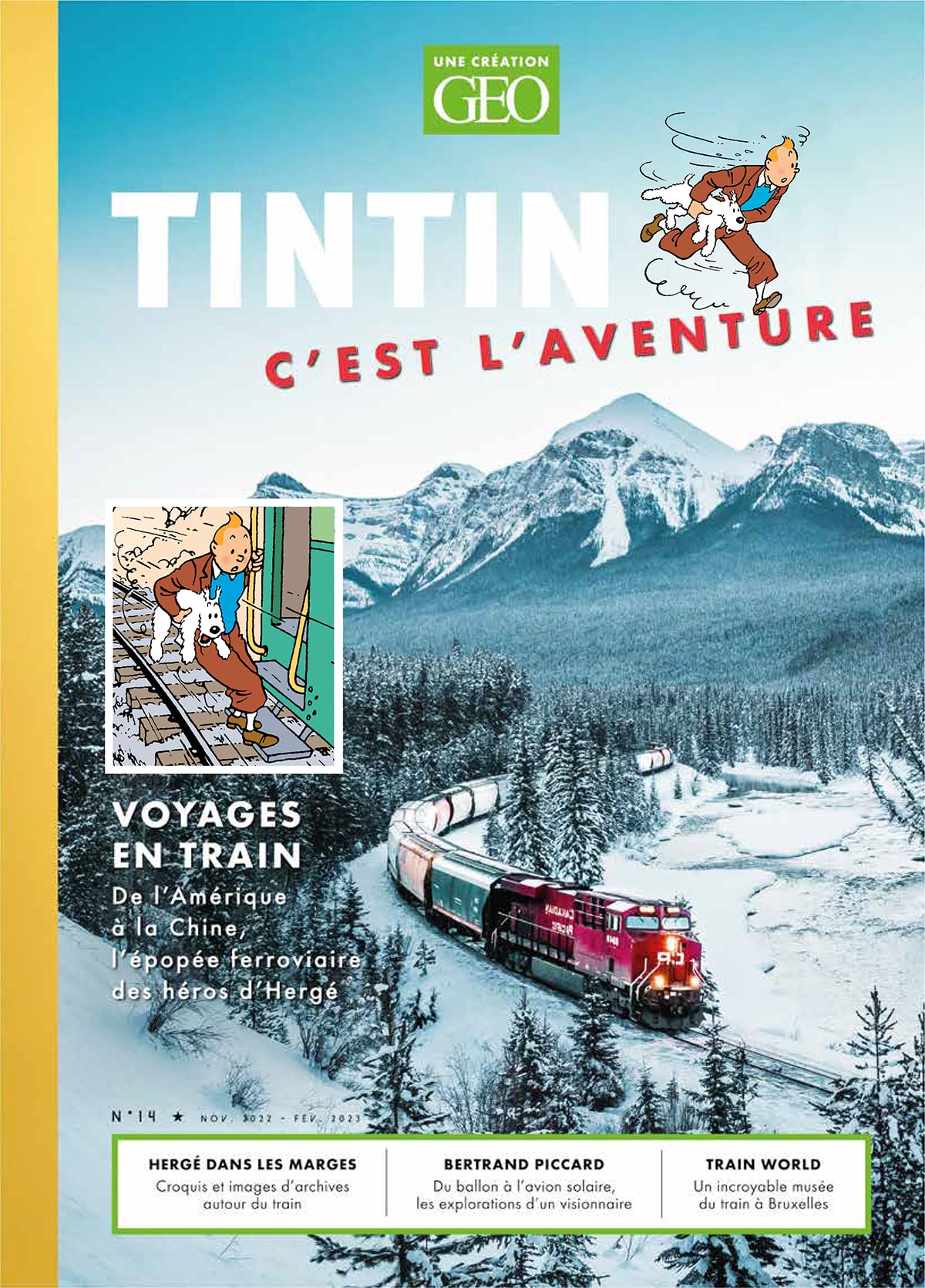 Tintin c'est l'aventure n°14 - Voyages en train: Le train