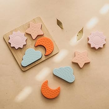 ★育児頑張ろう☆ Amazon.co.jp: Promise Babe はめこみパズル 4点 知育玩具