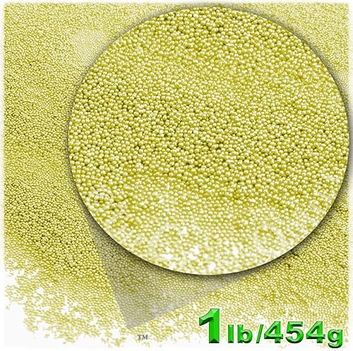 Miniatura 6 de The Crafts Outlet Acabado Opaco, Vidrio, Microperlas 0.024 in, Ideal para Caviar, Perla Opaco