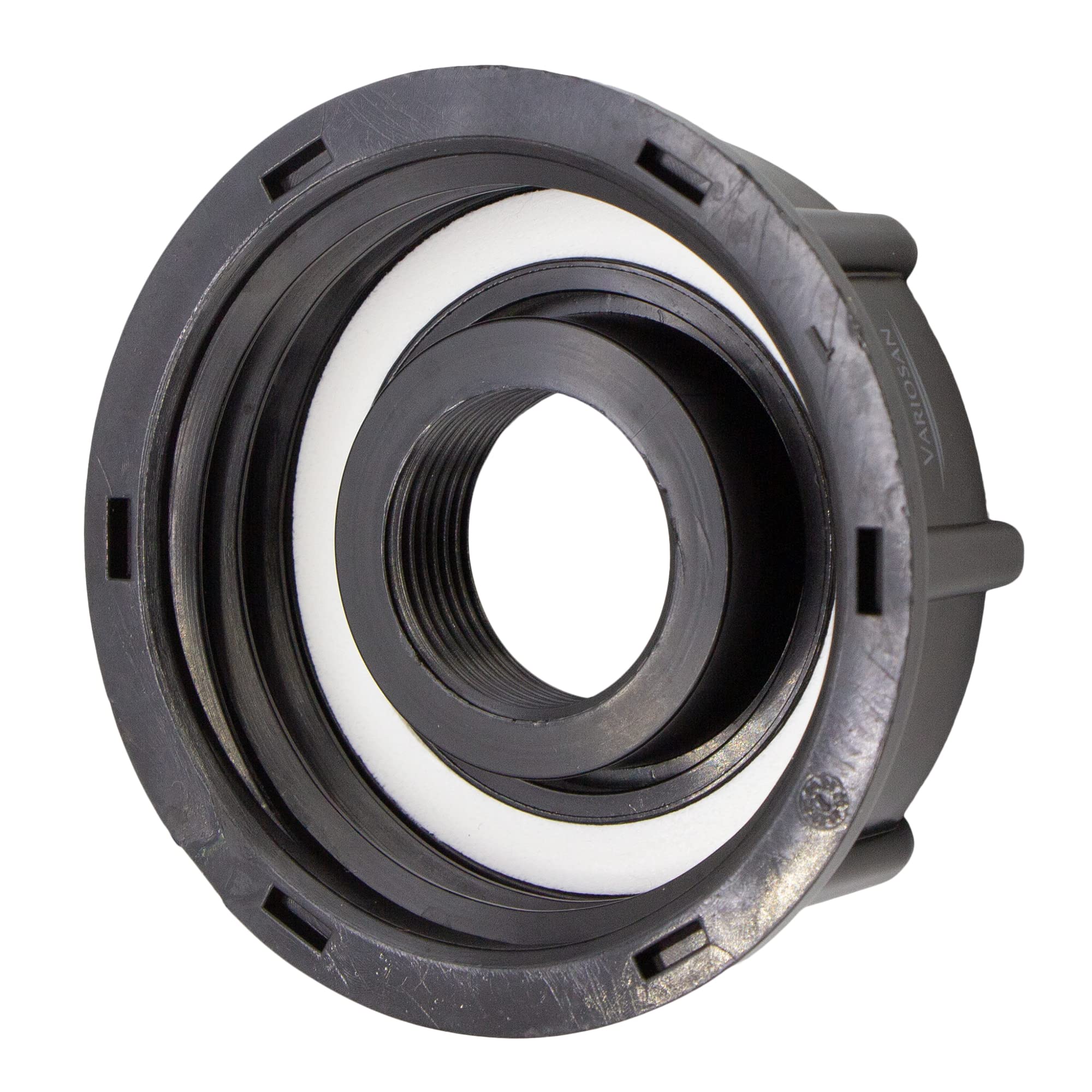 Adattatore Per Serbatoio IBC S60x6 A Raccordo MDPE 32 Mm – Convertitore Filetto A Compressione In Plastica - 3