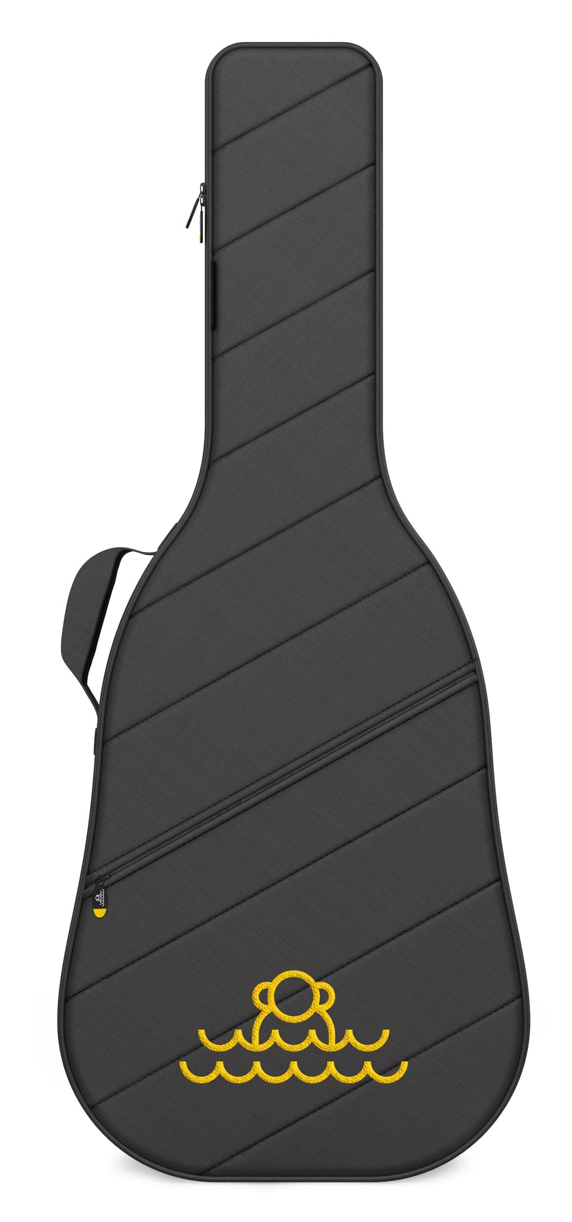 Monkey Loop Touring Classic Guitar Bag with 23 mm Padding, Semi-Rigid Case for Classical Guitar, Exterior Accessory Pocket, Adjustable Straps, Waterproof