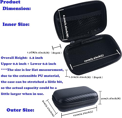 Miniatura 3 de Wolfteeth Estuche Vape, 8.7 pulgadas, funda a prueba de olores, soporte para vapor, estuche de transporte de vapor, estuche para bolígrafos Vape,