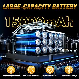 KlrSwp 980PSI Cordless High Pressure Washer, black-yellow