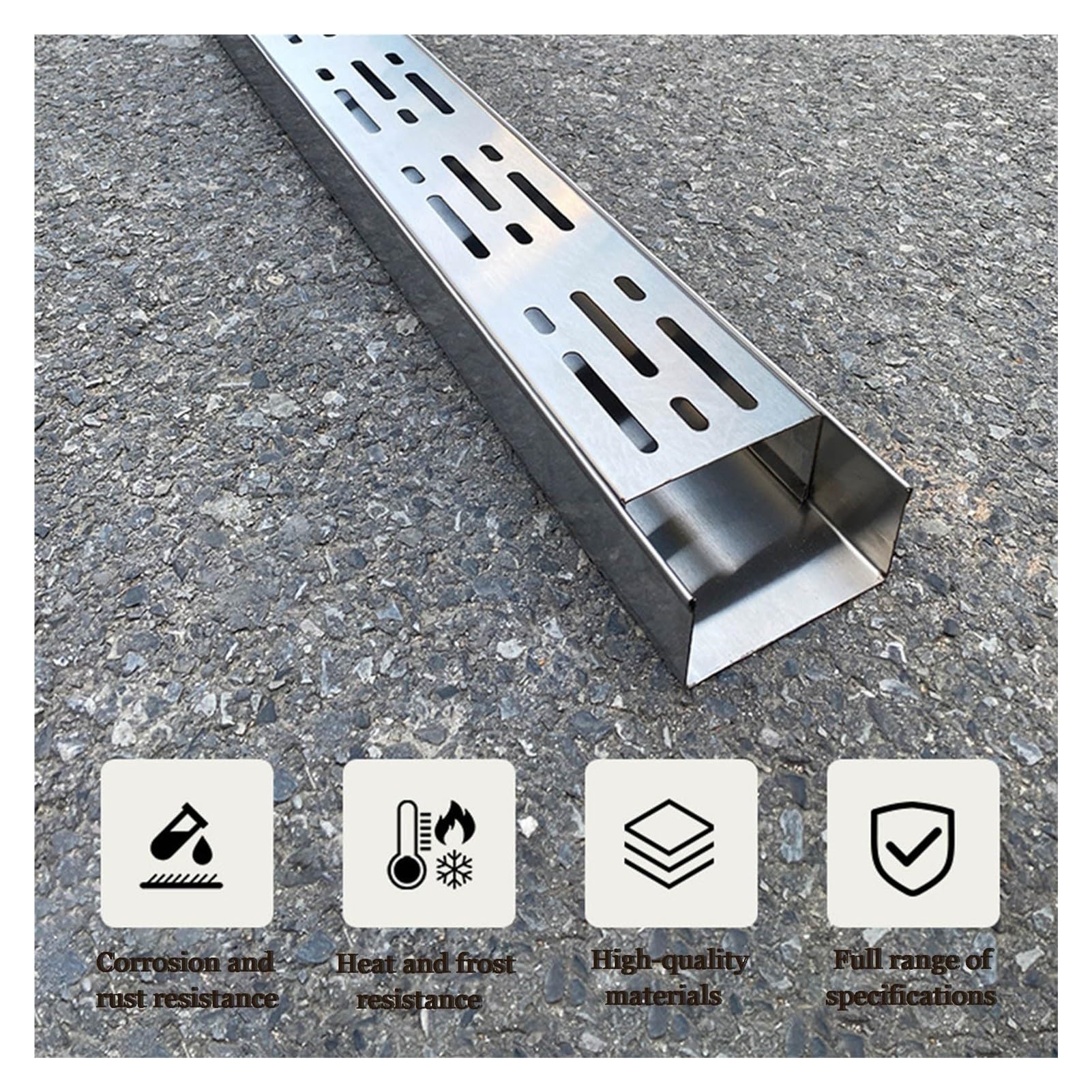 Desagüe Exterior en Ángulo 90 Grados Kit Drenaje Jardines Fácil Instalar