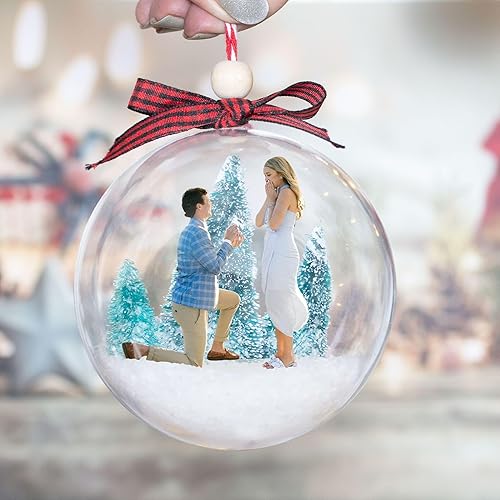 Miniatura 4 de Adornos de bola 3D personalizados con foto, adorno divertido de foto personalizada, adorno de bola, adorno de foto de amigo, adorno divertido,