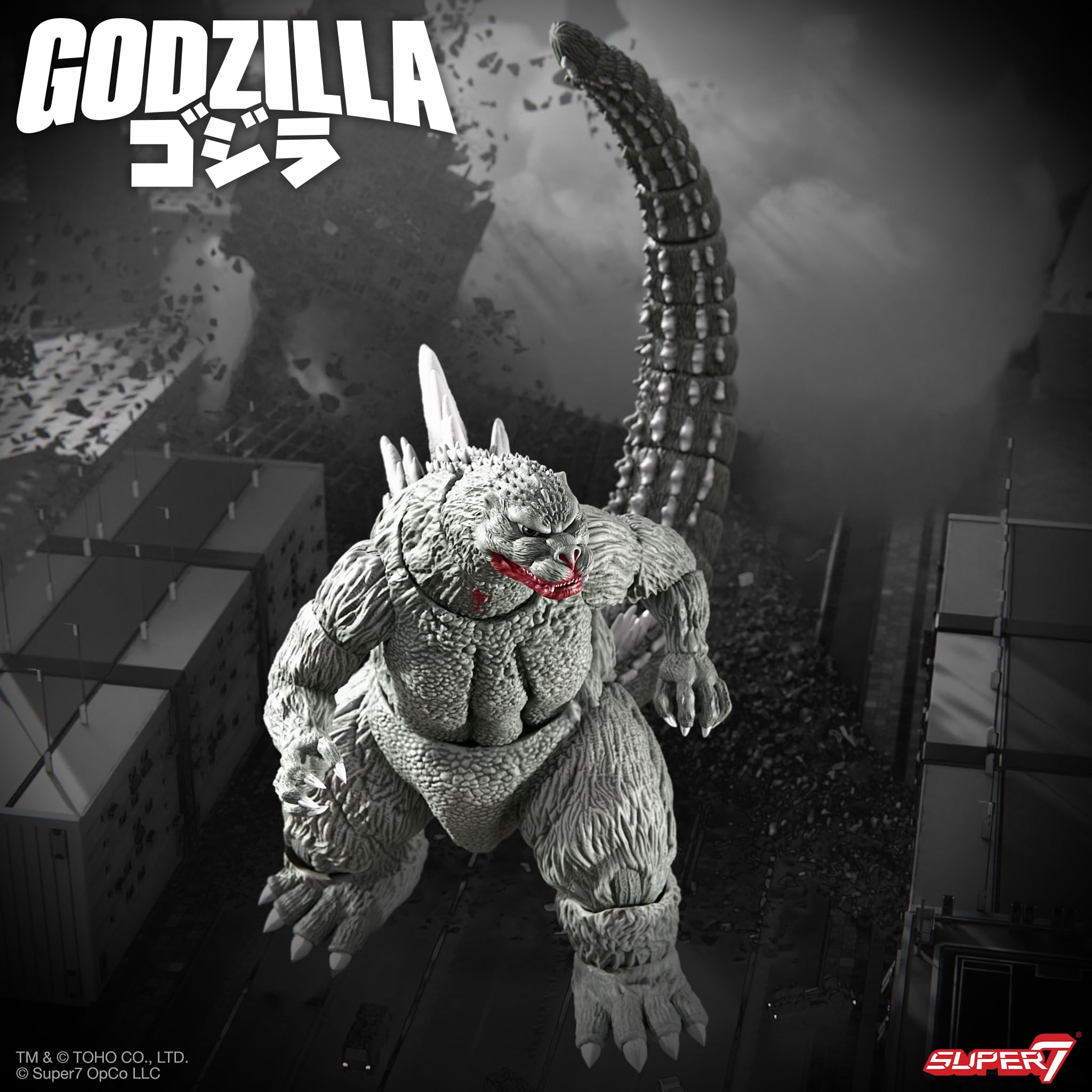 Amazon.co.jp: Super7 TOHO ULTIMATES! - ゴジラ 1989 (グレースケール