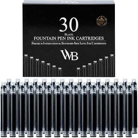 Wordsworth & Black Fountain Pen Ink Refills - Your Ink-redible Pen Pal!
