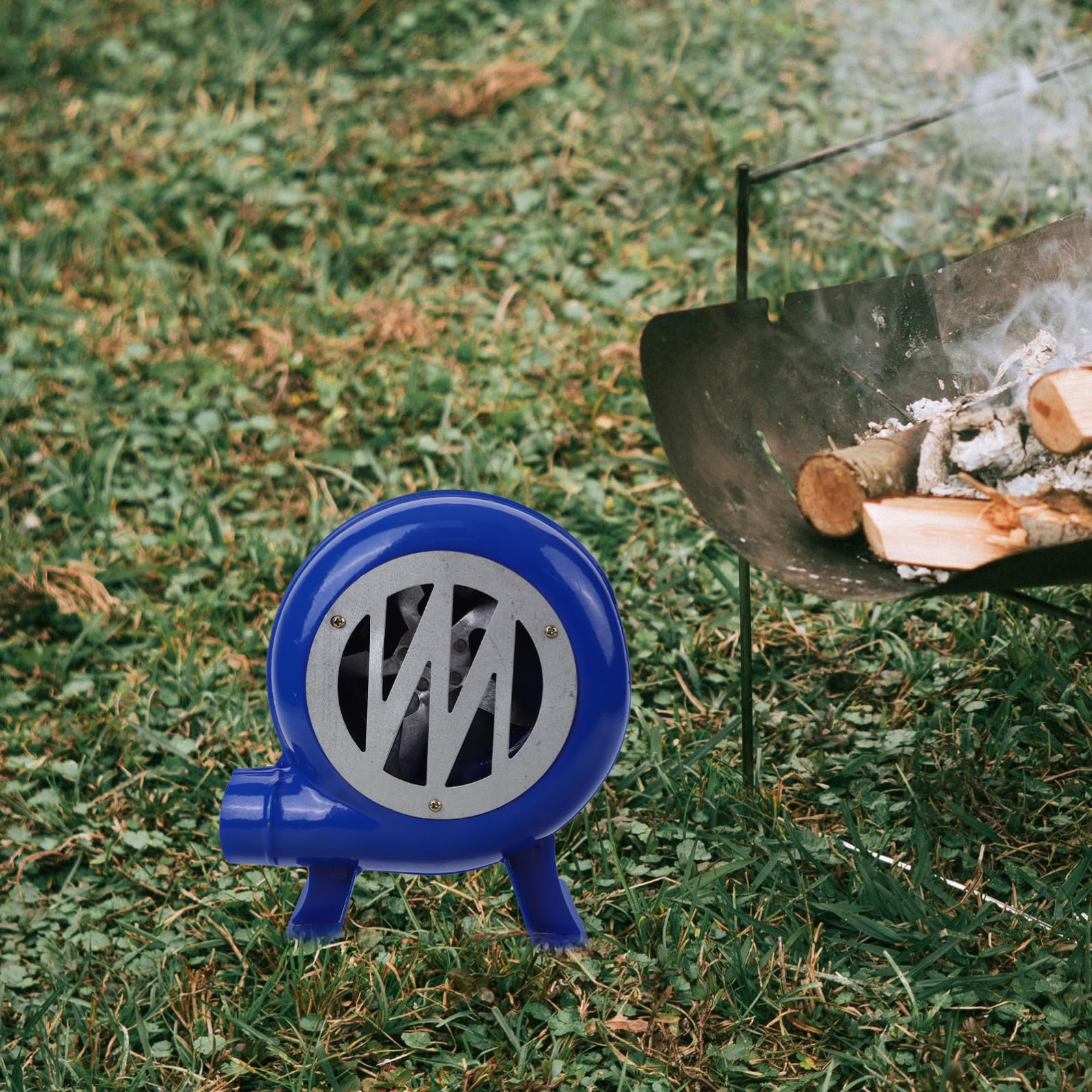 Soffiatore Per Barbecue Portatile Attrezzo Per Accendere Carbonella Per e Facile Usare e Trasportare
