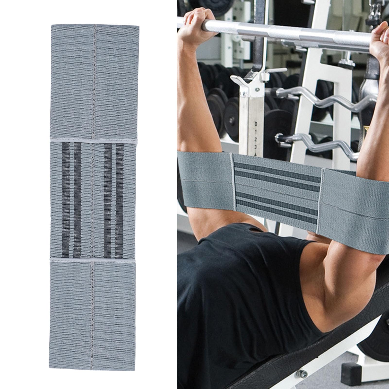 Bench Press Band, Bench Press Power Band, Breathable Push Up Exercise Aid, Bench Block, Weight Lifting Band, Bench Press Band for Increasing Strength, Fitness Workout