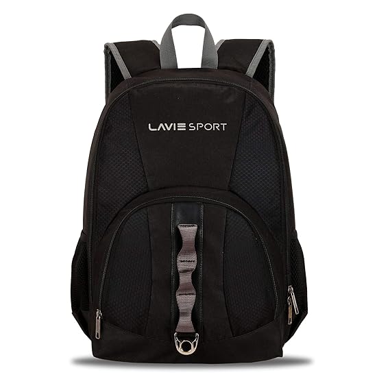Lavie Sport Spacious Laptop Backpack | College Bags For Boys | Padded Laptop Compartment