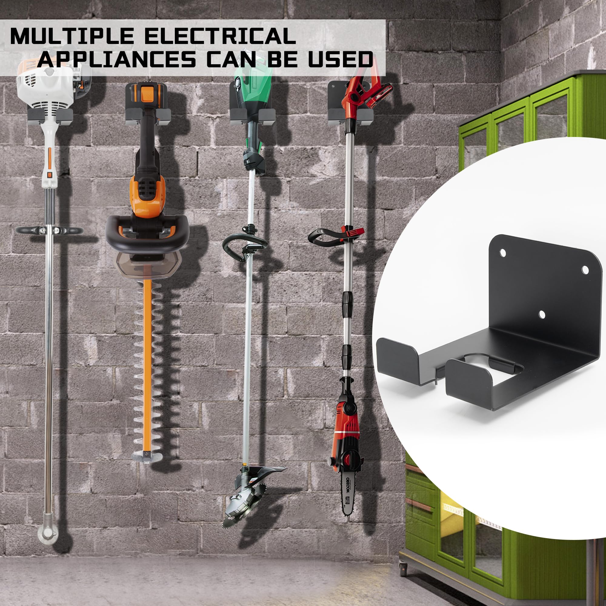 Weed Trimmer Rack Snapklik.com : Weedeater Hanger, 1 Pack Weed Eater Hanger For Garage ...