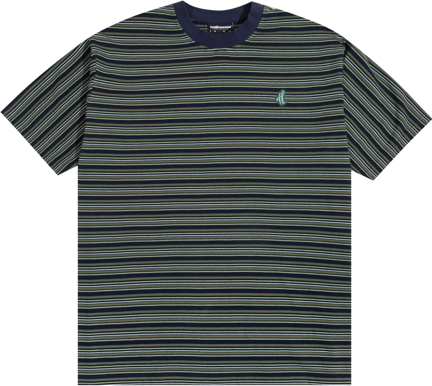 The Hundreds Men's Men's Blades Striped Short Sleeve Knit T-Shirt