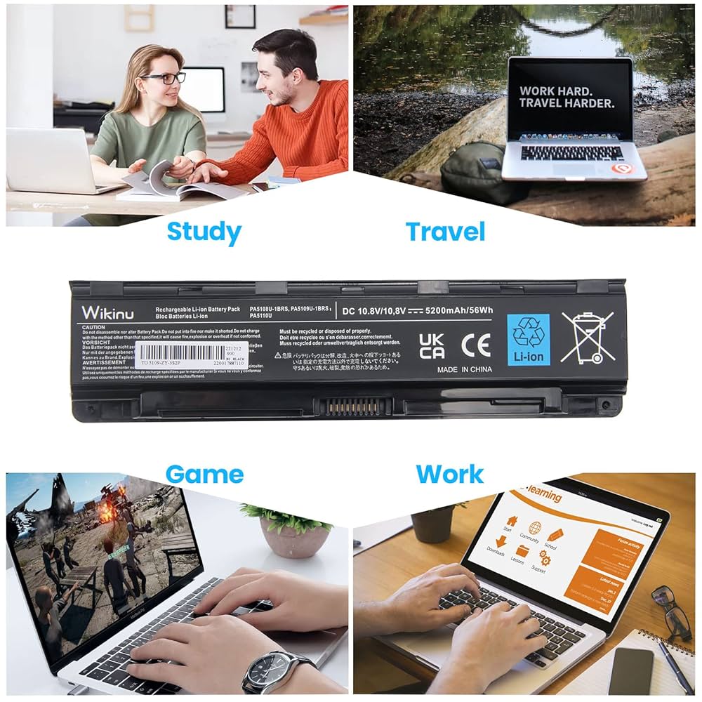 PABAS272 PA5109U-1BRS Battery For Toshiba Satellite C50 C50D C50t C55 C55d C55t