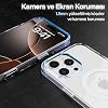 Compatible Case with MagSafe for URUCHI Apple iPhone 14 Pro Max, Magnetic Transparent Case, Anti-Yellowing Protector, Shockproof Transparent Crystal Cover