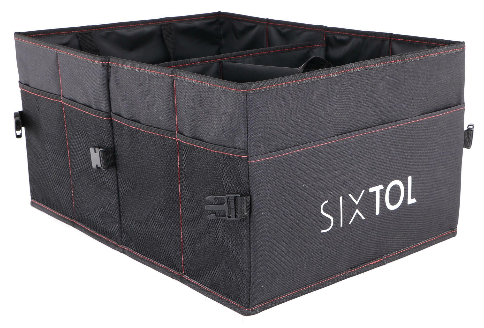CAR COMPACT 14 | Organizador para maletero de coche | 14 compartimentos | plegable | con compartimentos