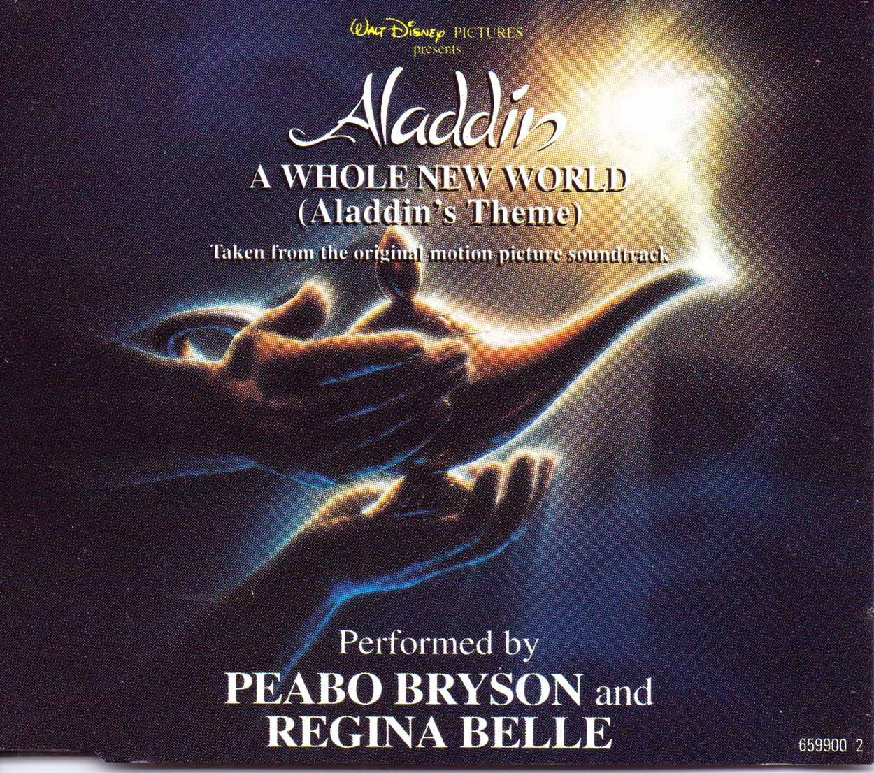 A Whole New World Aladdin.アラジン　8センチ8cmcd A Whole New World (Aladdin's Theme) - Peabo Bryson And Regina
