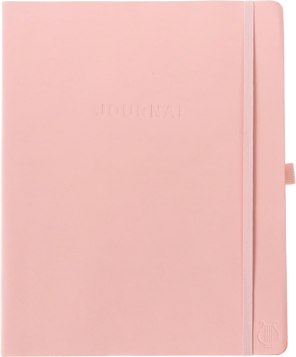 Graphique Apollo Vegan Leather Journal, Hardcover Diary Notebook for Writing, 192 Lined Pages, 8” x 10”