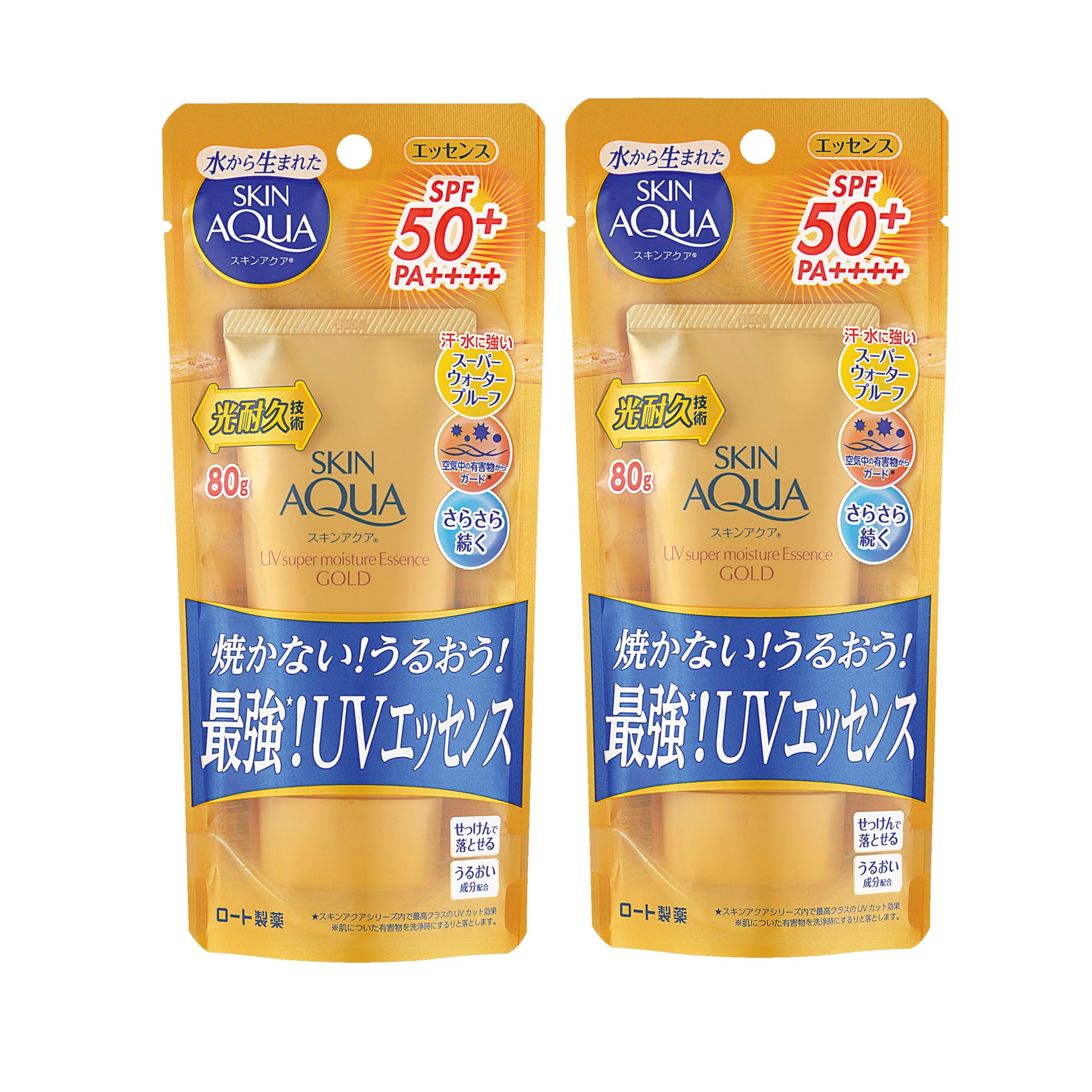 Amazon.co.jp: スキンアクア スーパーモイスチャーエッセンスゴールド