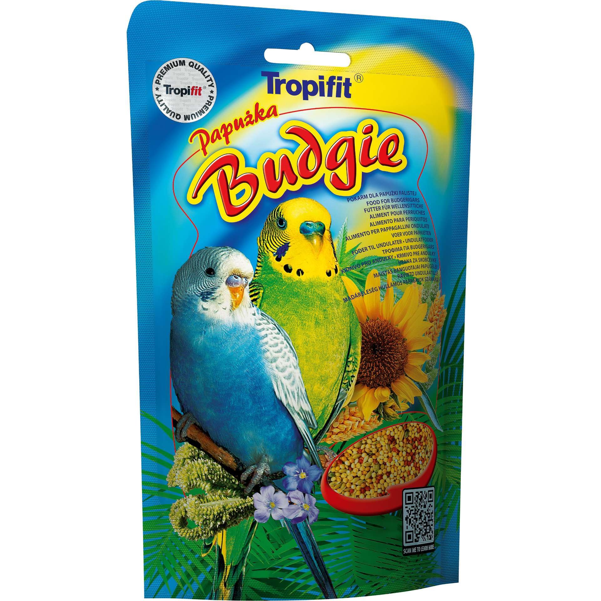 Tropifit Budgie 52332 Pokarm dla Papug, 250 g
