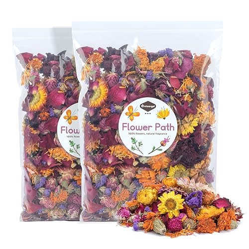 Niteangel Natural & Soft Hamster Bedding Mate Small Animal Habitat Decor for Syrian Dwarf Hamsters Gerbils Mice Degus Bunny or Other Small-Sized Pet (Flowers Scent Path) - Flowers Scent Path