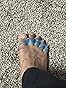 KTSAY Silicone Toe Separators for Women & Men - Toe Spacers for Bunion Relief, Hammer Toe, Plantar Fasciitis & Pedicures | Includes Metatarsal Pad & Therapeutic Yoga Cushion for Foot Pain(2pcs,blue)