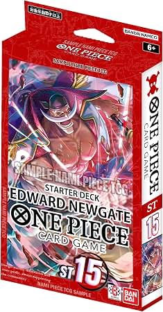 Amazon.com: One Piece Card Game - Starter Deck: Edward Newgate