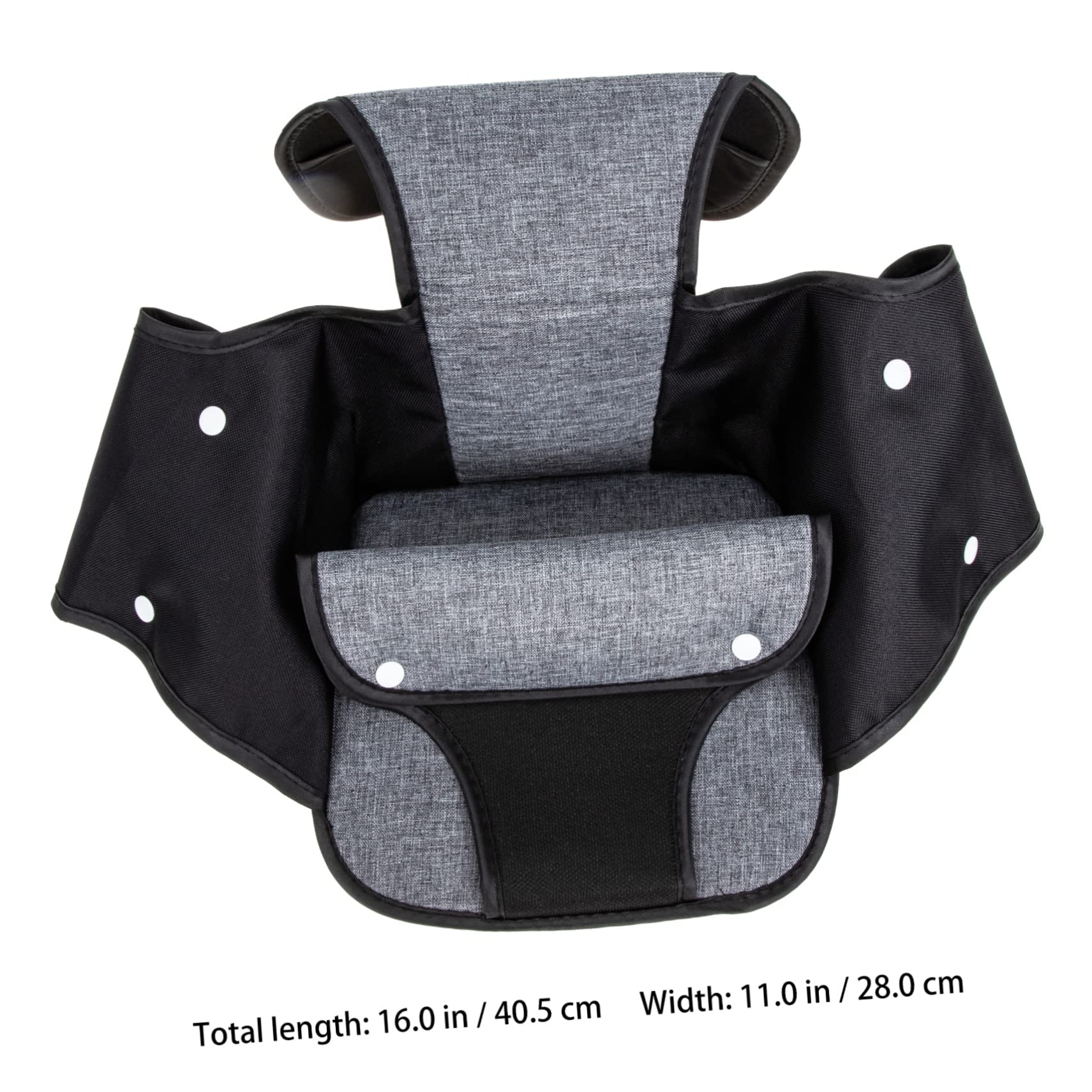 ifundom 2 Piezas Cojín de Cochecito Accesorios Carrito Bebe Cojín para Carrito Juguetes cojín de Multifuncional Auto de Apoyo para el Cuerpo del Esponja Grey