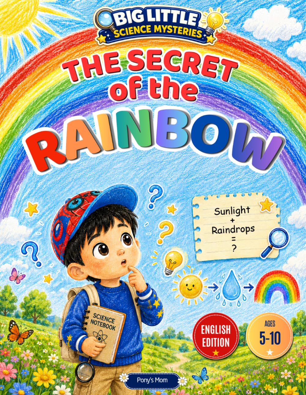 The Secret of the Rainbow: A Science Adventure Activity Book for Curious Kids (Big Little Science Mysteries)