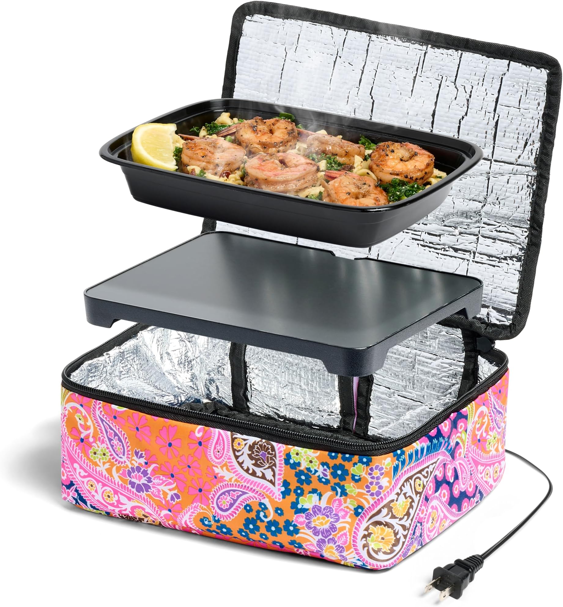 HotLogic Food Warming Tote, Lunch, Paisley