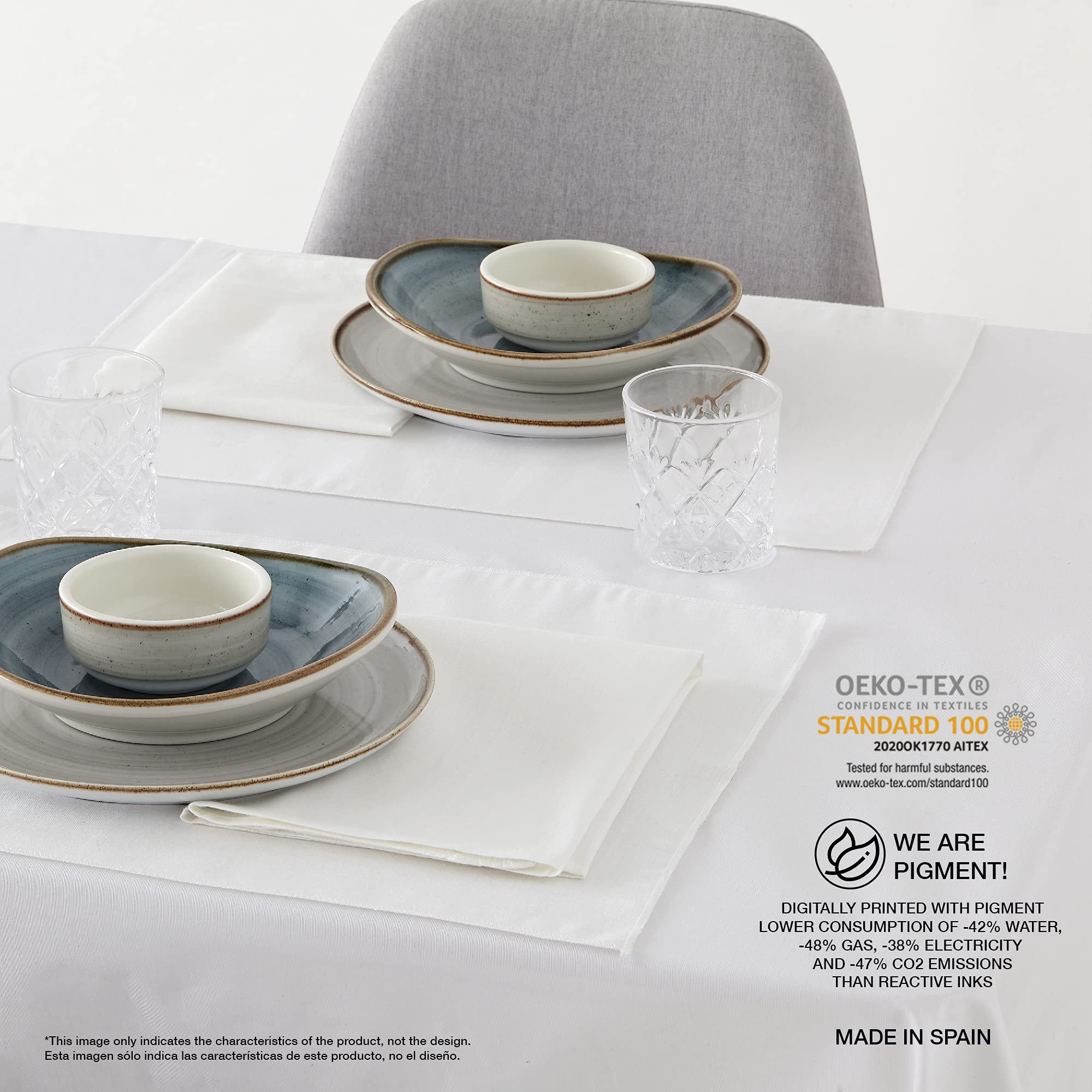 PACK 2 UNIDADES MANTEL INDIVIDUAL MODELO 0120-130