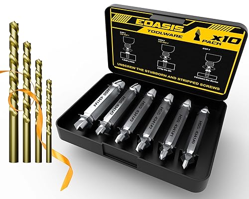 Regalos para hombres  Juego de extractor de tornillos a rayas  Regalos para el día del padre de esposa, hija e hijo  Juego de extracción fácil para