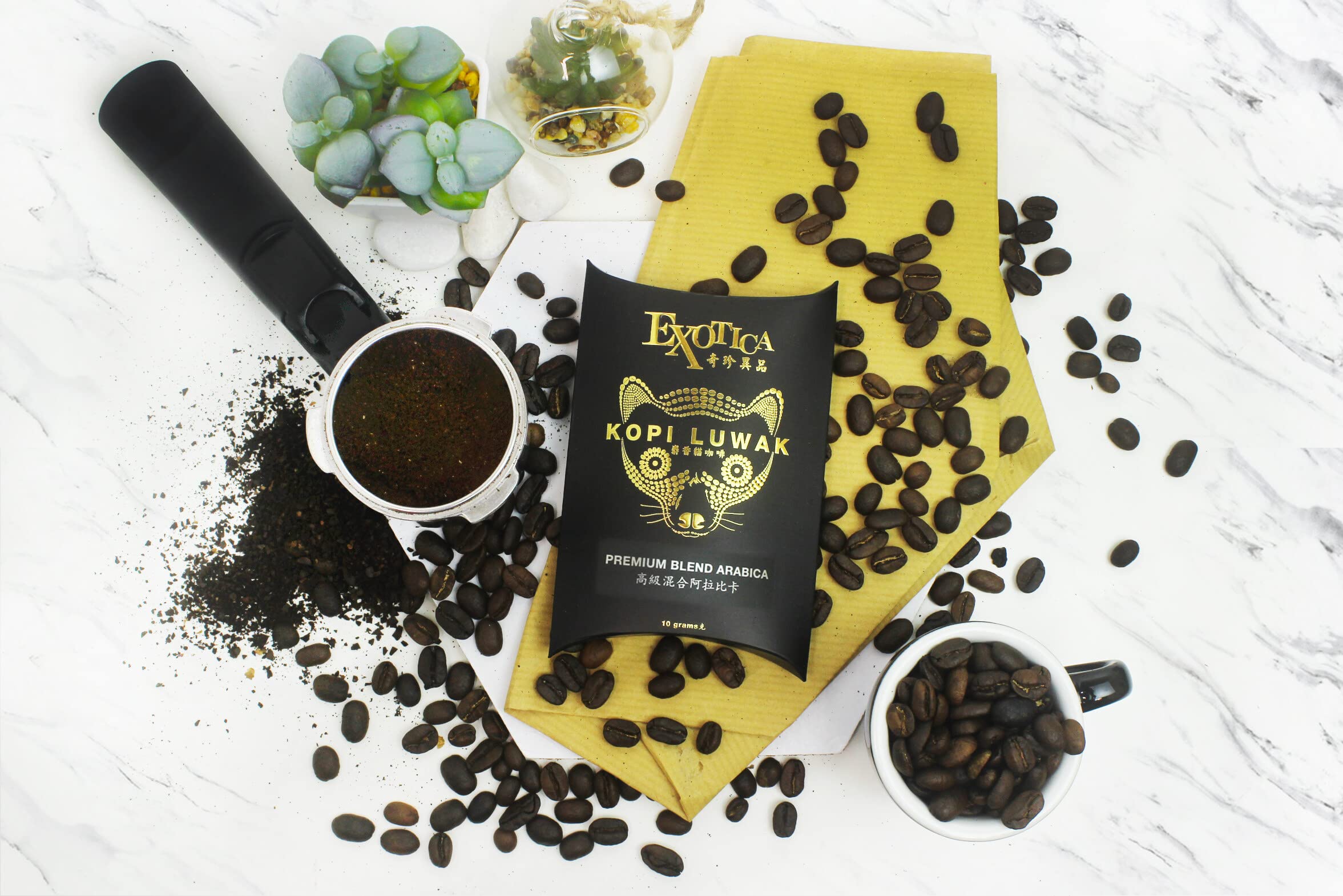 Amazon.com : Genuine Wild Kopi Luwak Arabica Premium Blend Ground