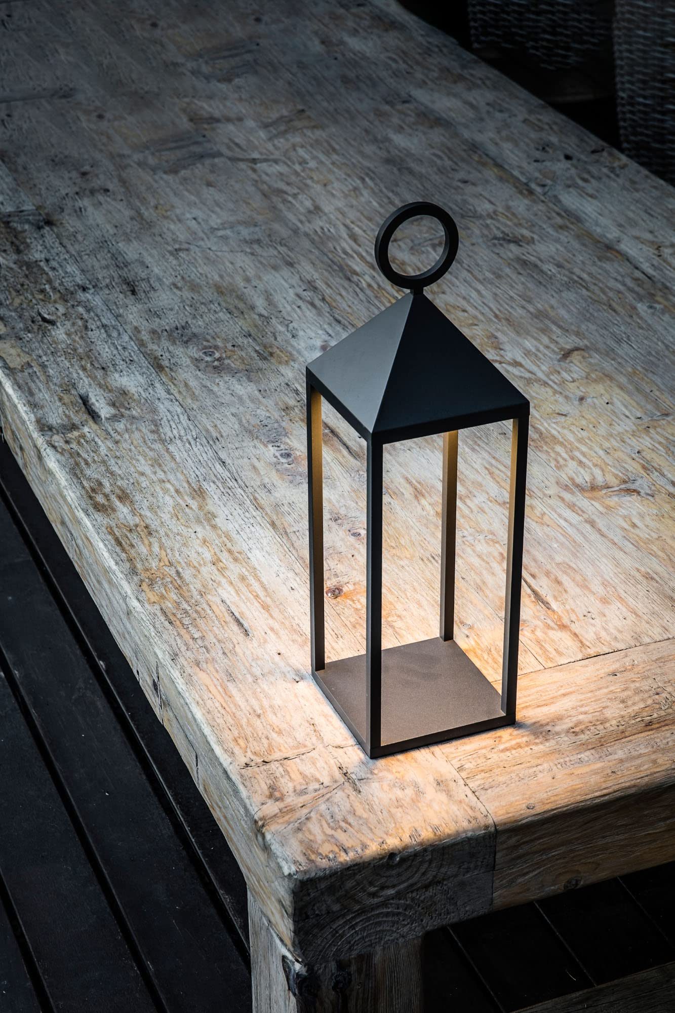 FARO BARCELONA 70784 - Argus Lámpara portátil Gris Oscuro