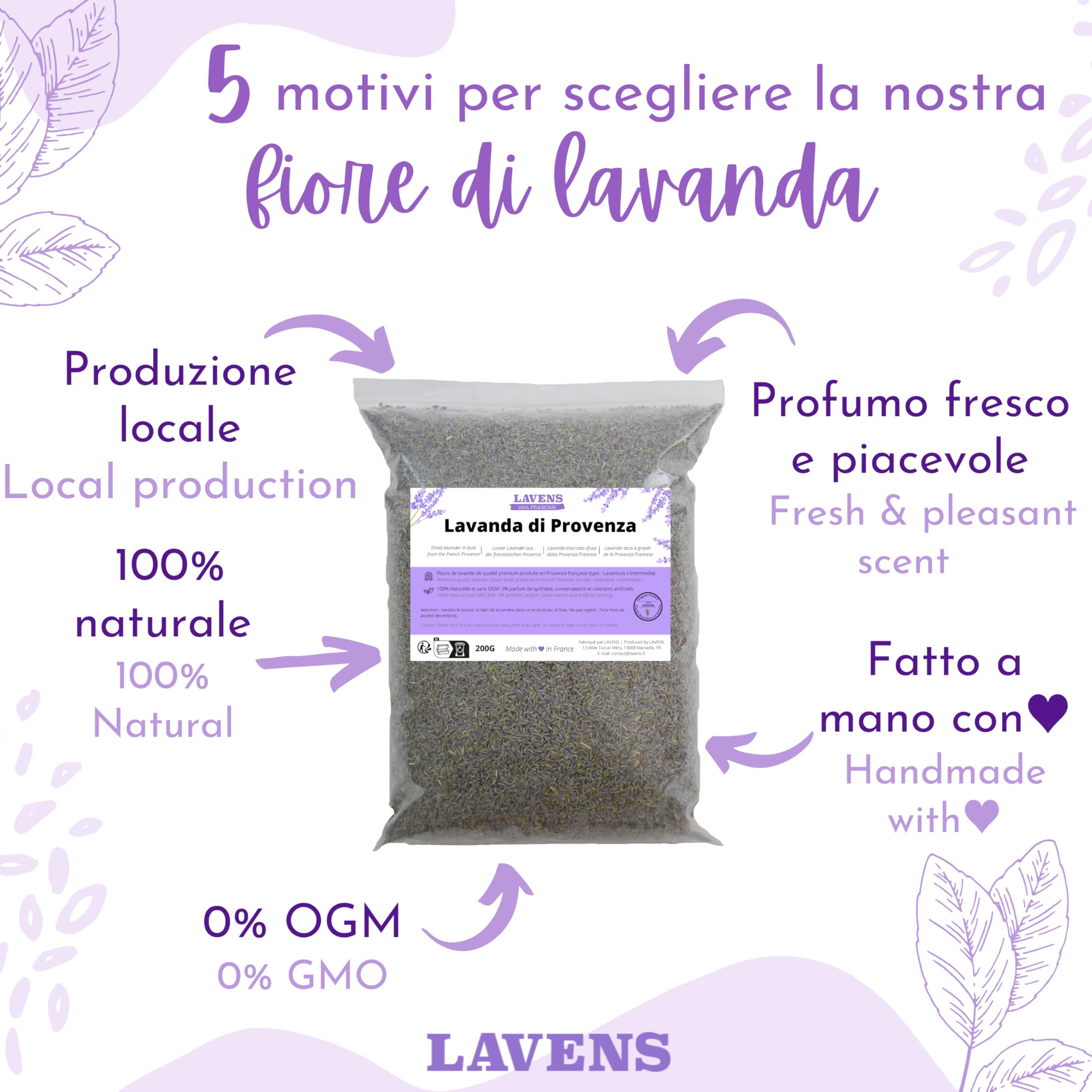 Fiori di Lavanda | Tisane rilassanti e digestive