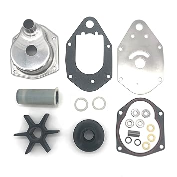 46-812966A12 Water Pump Repair Kit Replacement for Mercury Mariner Outboard Engines 40/50/60 HP 4-Stroke 812966A11 812966A4 812966A5 14334A1 14334A2 14334A3