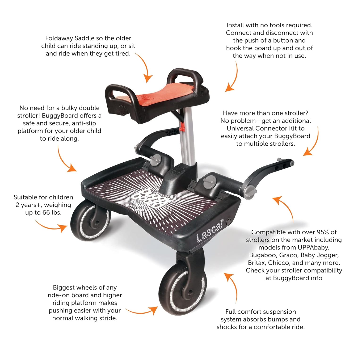 lascal buggy board remove wheels