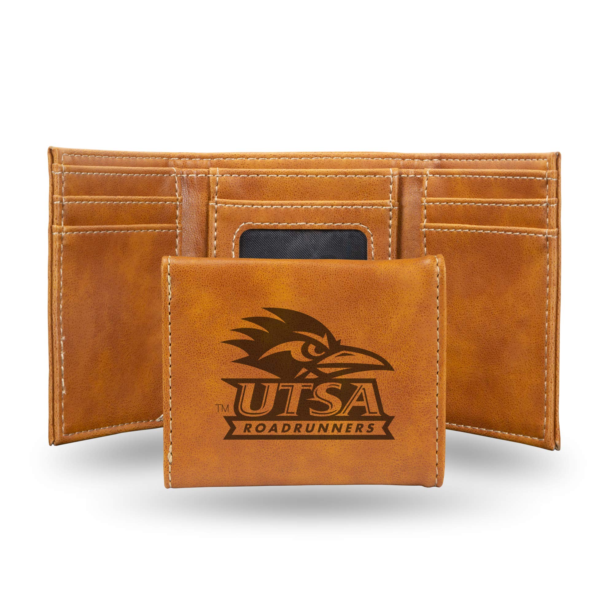 Rico Industries NCAA Laser Engraved Trifold Laser Engraved Tri-Fold Wallet - Men's Accessory