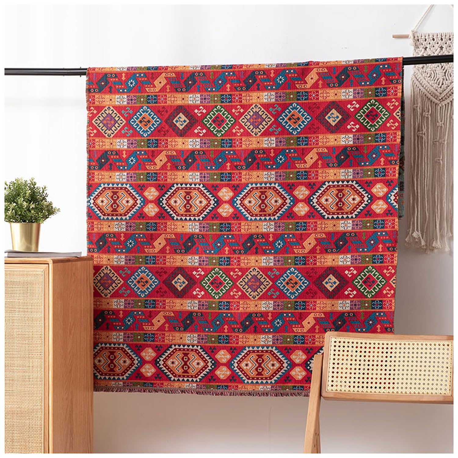 Amazon | エスニック 布 カットクロス エスニック 幅 100cm × 110/150 