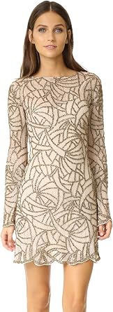 Haute Hippie Womens the Goldfinger Dress