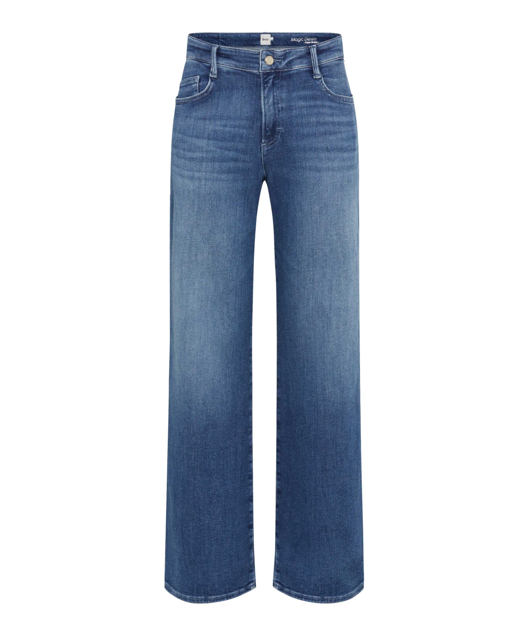 Brax Damen Jeans Style.Maine Magic Denim Wide Leg