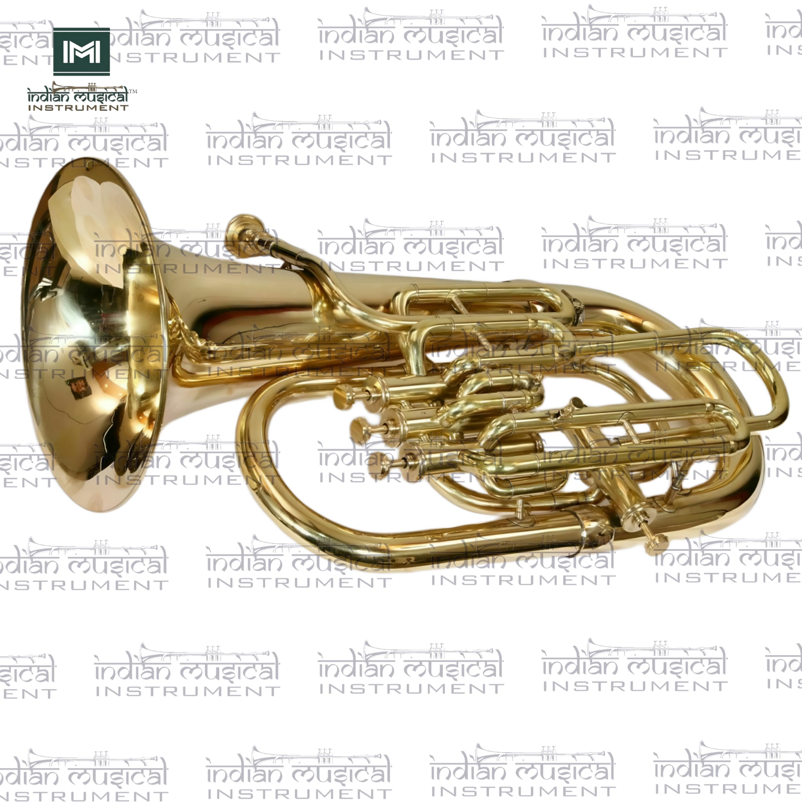 IMI EUPHONIUM 4 VALVOLA Strumento musicale con tutti gli accessori (ORO)