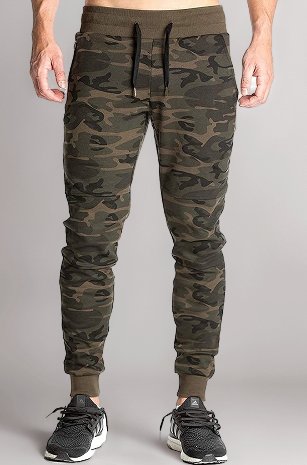 Men's Cotton Camouflage Slim Fit Track Pants for Men & Joggers | Durable Sports Trackpant – Ideal for Gym, Casual, Running & Active Wear | Men Trackpants