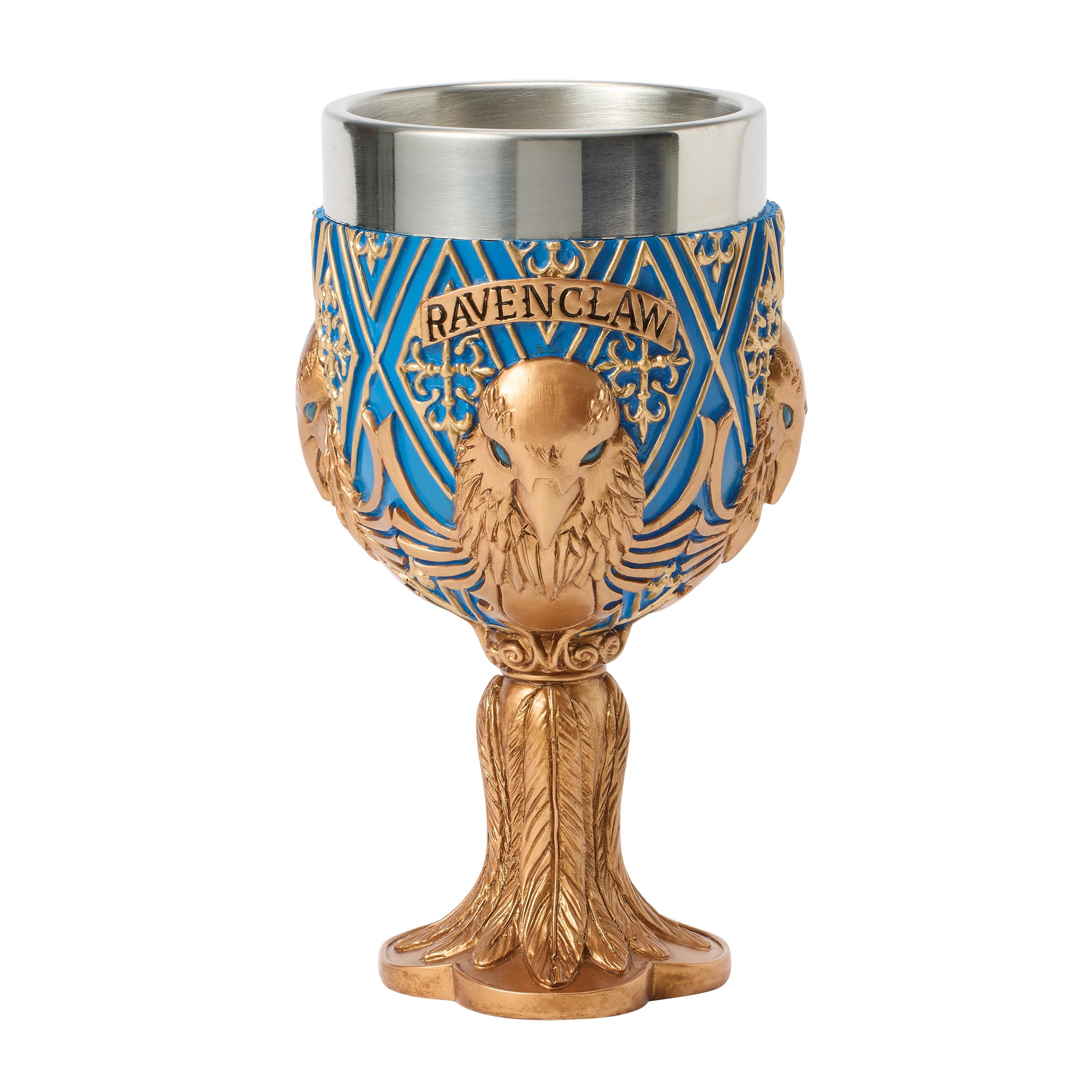 Enesco The Wizarding World of Harry Potter Verre décoratif en calice Motif maison Serdaigle Multicolore 18 cm