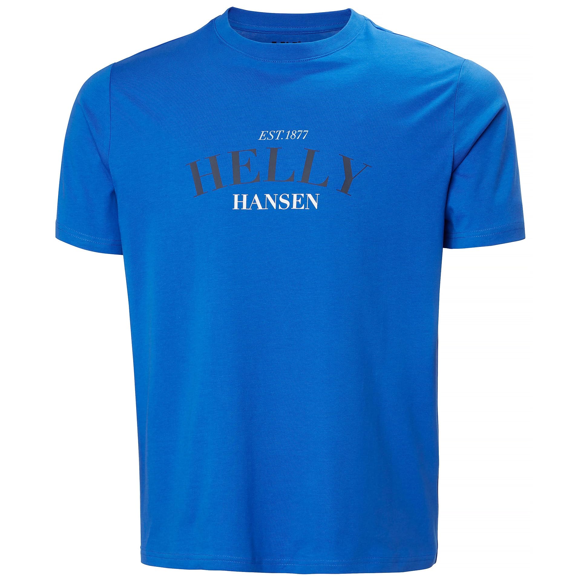 Helly Hansen Mens Core Graphic T 2.0, Cobalt 2.0, L
