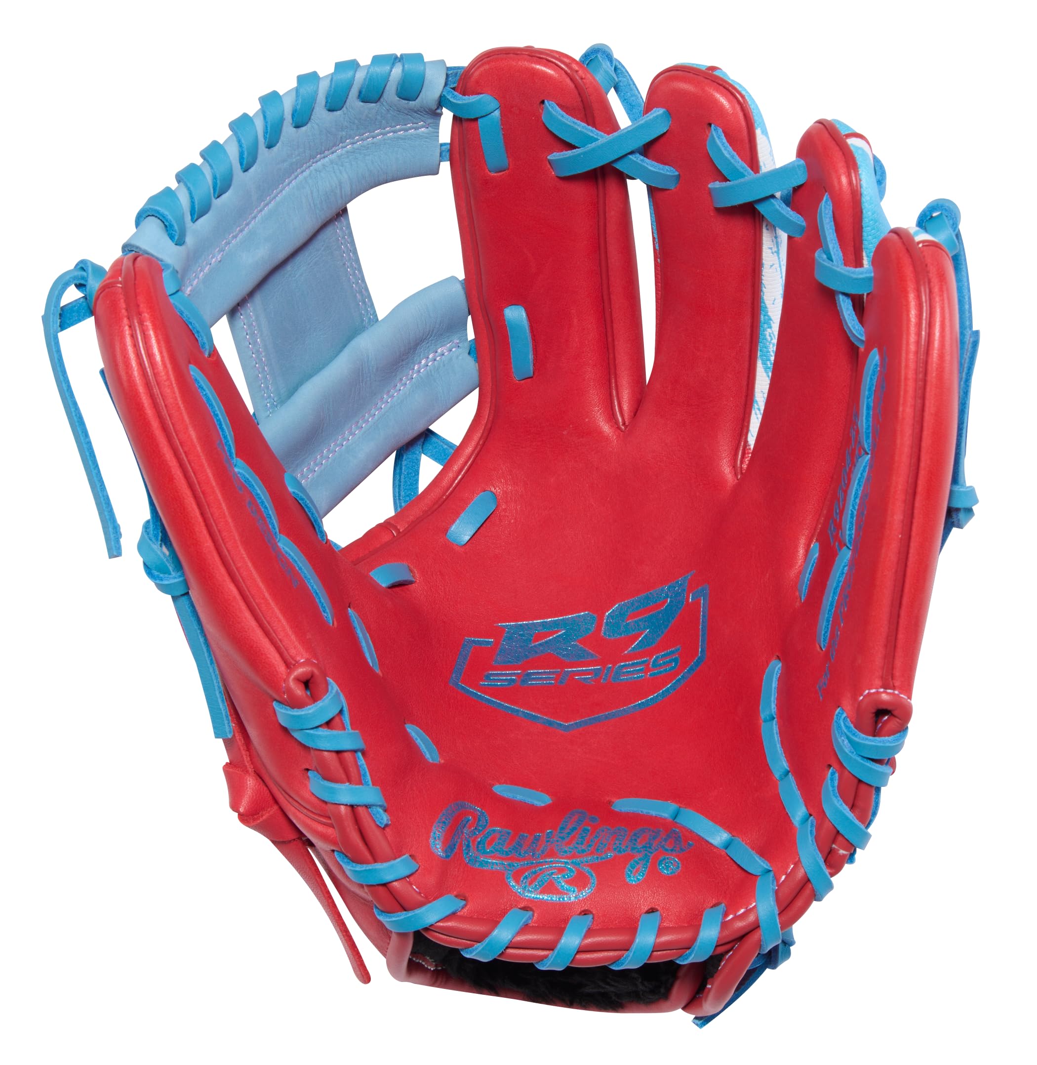 Rawlings Guante de béisbol Serie R9 | Tamaños 29,2 cm – 32,4 cm | Varios Estilos