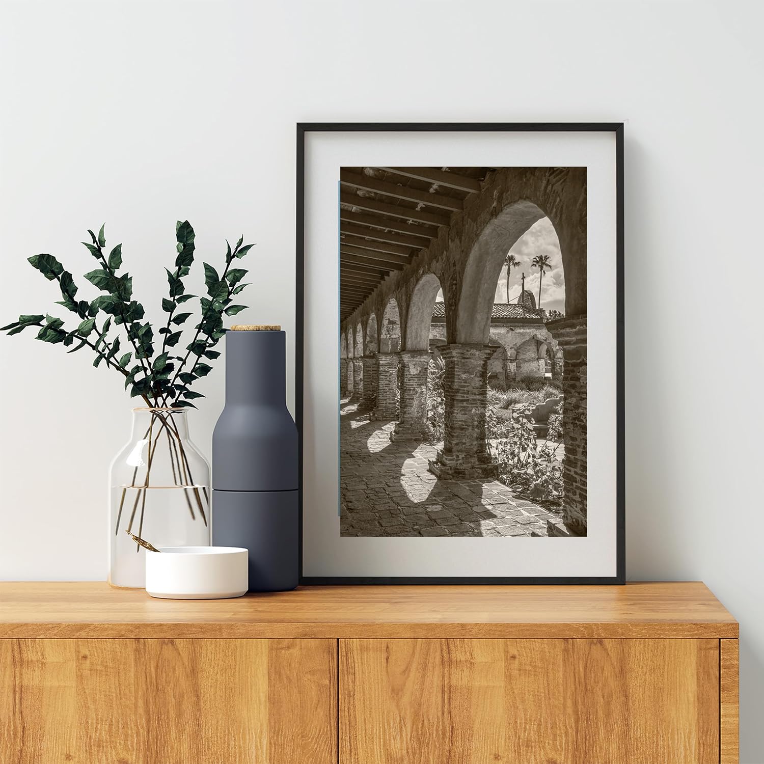 San Juan Capistrano Mission Photo as California Travel Art
