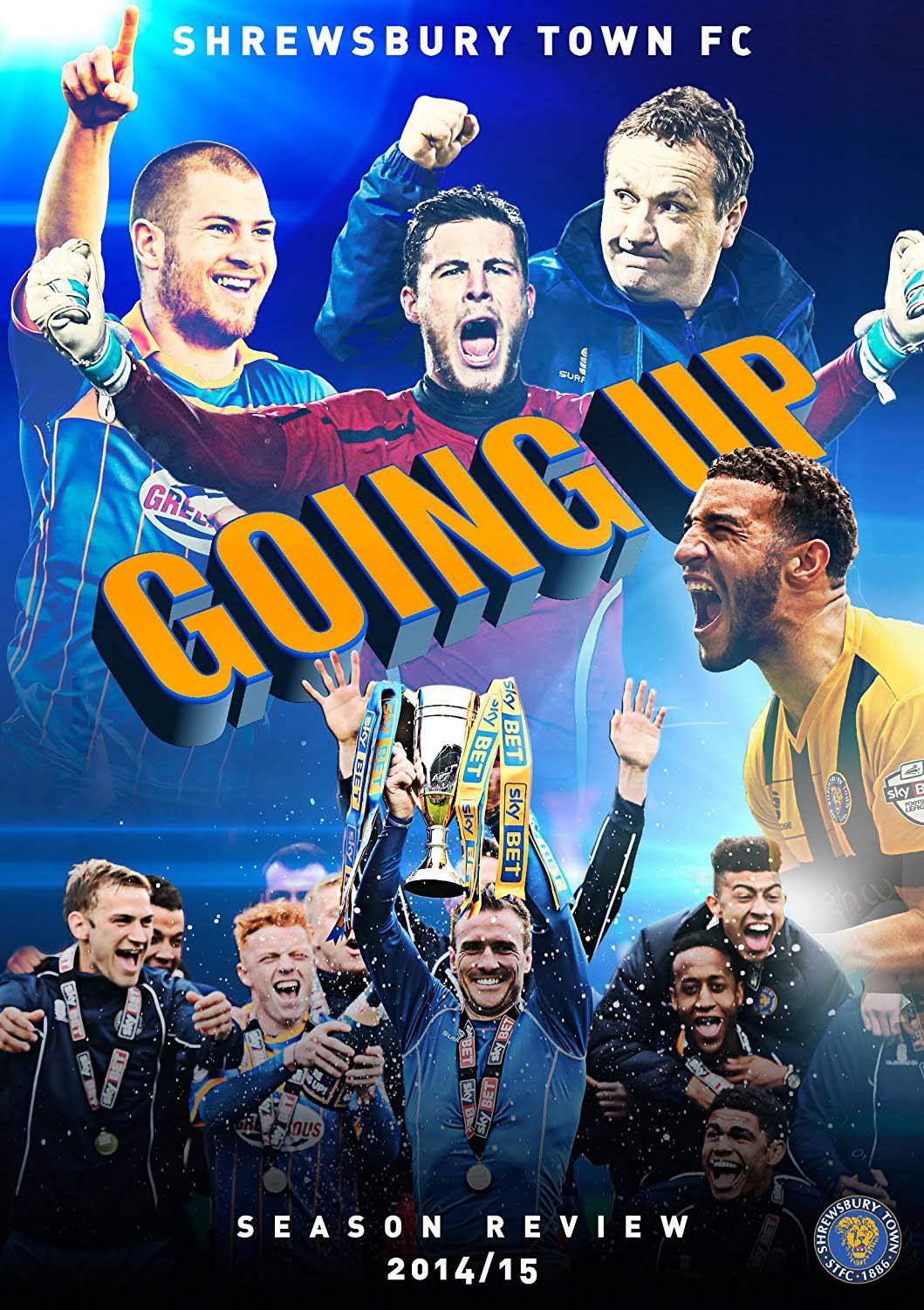 Shrewsbury Town 2014/15 DVD oficial de la temporada completa Going Up