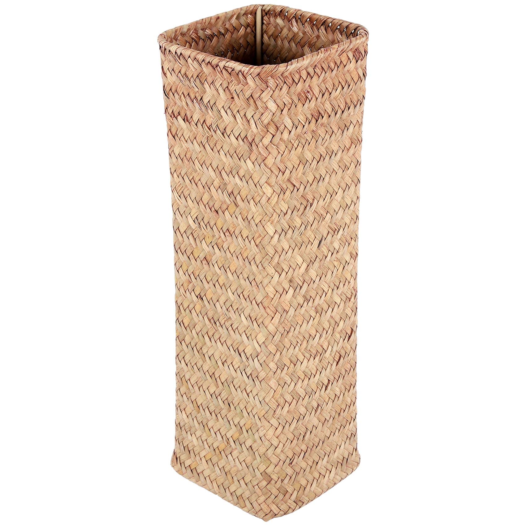 Hundnsney Brown,Green Rattan Flower Vase Bamboo Baskets Decoration Vases Flower Fruit Basket Flower Vase Tall Vases Decor Brown