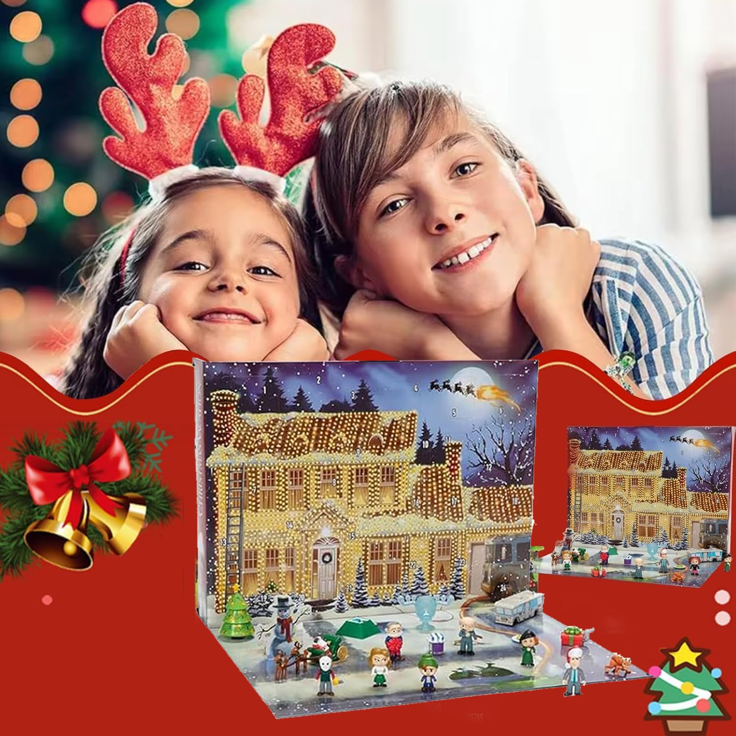 Adventskalender 2024 Mit Griswold-Motiv – 24 Türchen, Countdown Bis Weihnachten, Für Die Ganze Familie